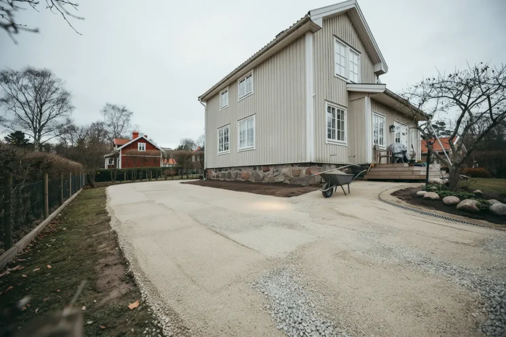 markarbeten f r villa gare s skapar du en stabil grund f r uppfart altan och tr dg rd