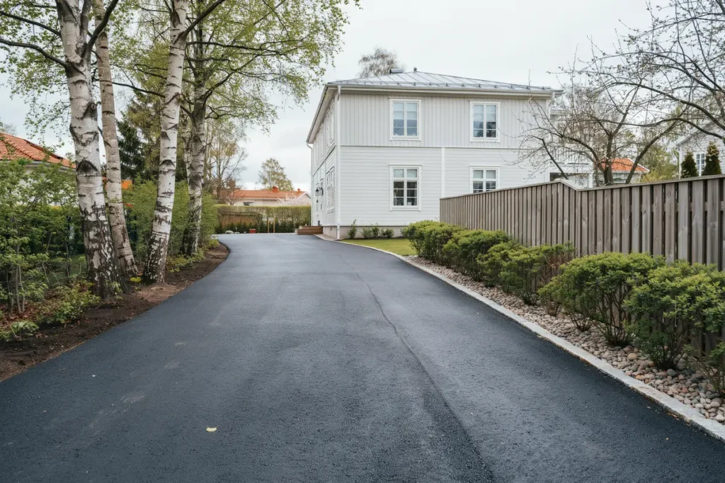 asfaltering av villauppfart och g ngyta i vendels
